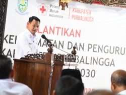 PMI Purbalingga Dilantik, Siap Kolaborasi dengan Pemkab Hadapi Tantangan Sosial Kemasyarakatan
